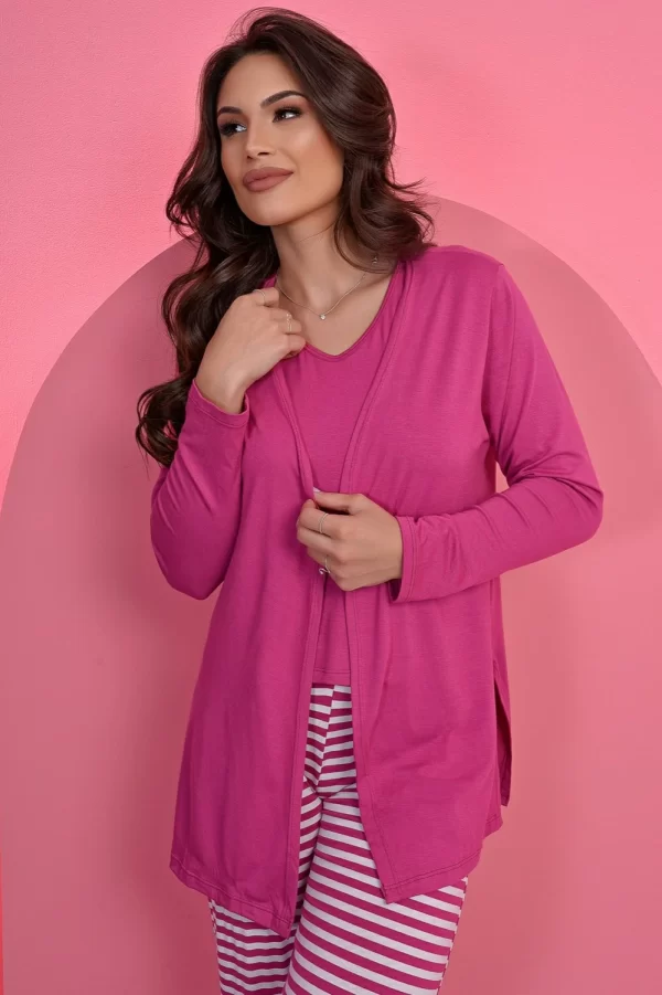 Cardigan Manga Longa